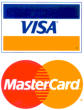 We
          accept Visa and Mastercard!!
