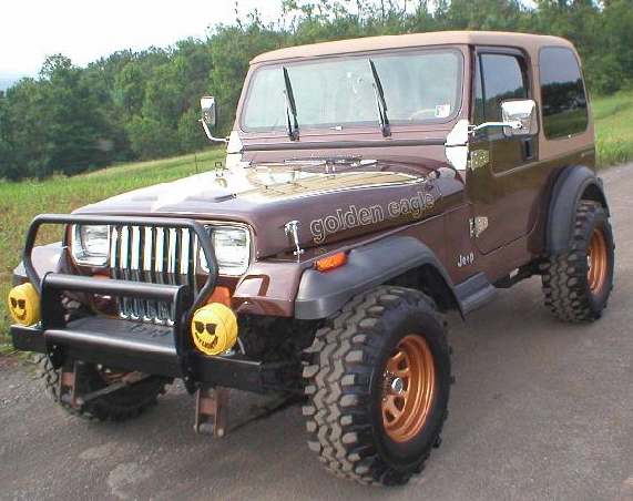 YJ Wrangler Golden Eagle